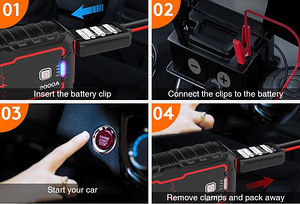 UTRAI ONE новый 2000A jumpstarter пусковой аккумулятор (3 фото из 8)