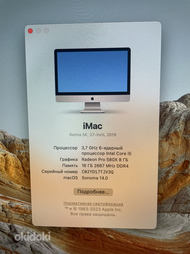 Apple iMac 27’ 2019, 512gb, 16 gb Ram (foto #2)