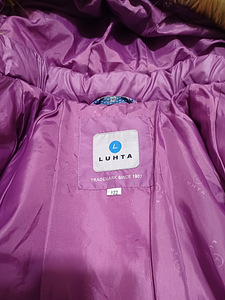Uus Luhta jope, suurus 122 (4 foto / 4)