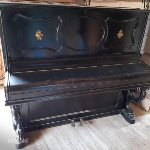 Старинное немецкое пианино (фото #2)