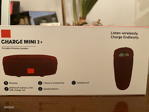 Колонка JBL charge 3 + (Новые) Kolonna JBL maksa 3 + (jauna) (5 фото из 7)