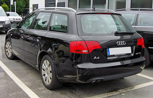 Задний бампер Audi A4 B7