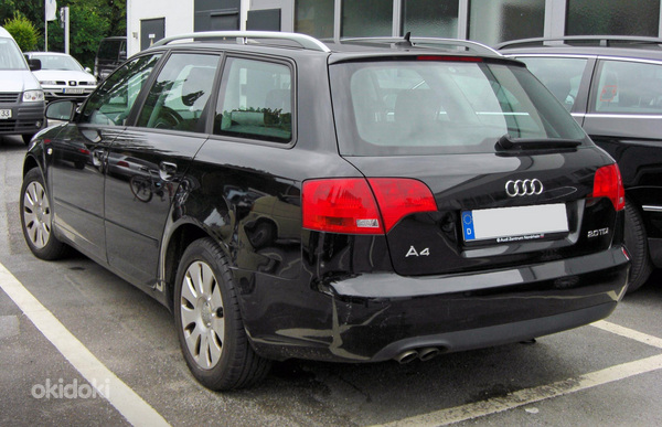 Задний бампер Audi A4 B7 (фото #1)