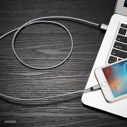 Uus !Laadija Lightning Apple iPhone/iPad/iPod Nylon/ (foto #6)
