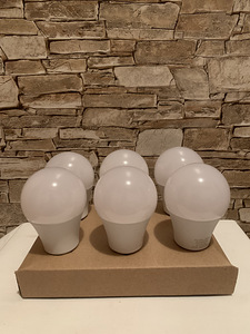 LED 9W 3000K lambipirnid 6tk E27 (1 foto / 3)