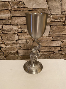 Oriental Pewter küünlahoidja tinast, Tai (2 foto / 5)