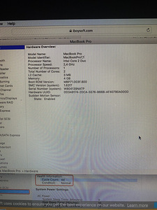 Apple Macbook Pro Core 2 Duo 2.4 (7 foto / 7)