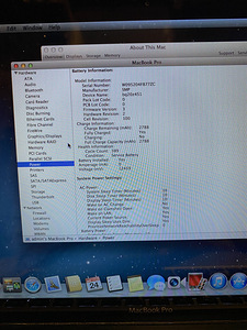 Apple Macbook Pro Core 2 Duo 2.26 GHz 2GB (6 foto / 7)