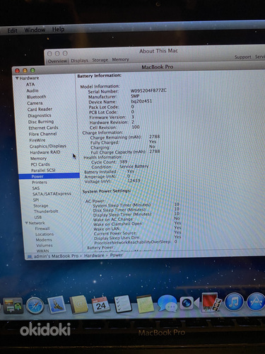 Apple Macbook Pro Core 2 Duo 2.26 GHz 2GB (foto #6)