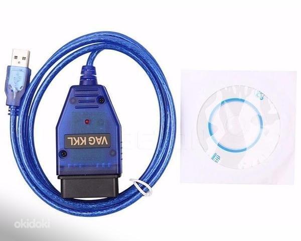 Диагностический кабель vAG COM 409.1 + CD (фото #2)