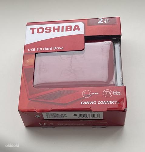Toshiba 2TB Canvio Connect II 2.5" Red , Blue (фото #3)