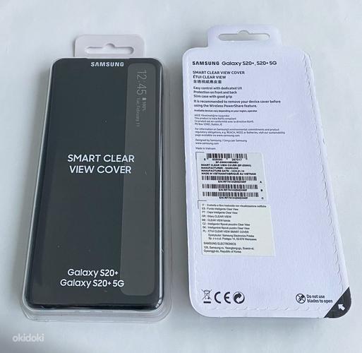 Samsung S20+ Smart Clear/Led View Cover , Black/Gray/White (foto #1)