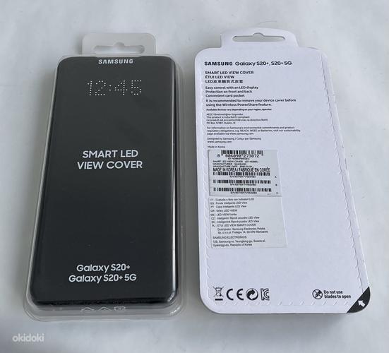 Samsung S20+ Smart Clear/Led View Cover , Black/Gray/White (фото #4)