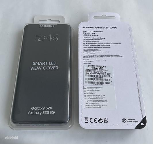 Samsung S20 Smart Clear/Led View Cover , Black/Gray (фото #3)