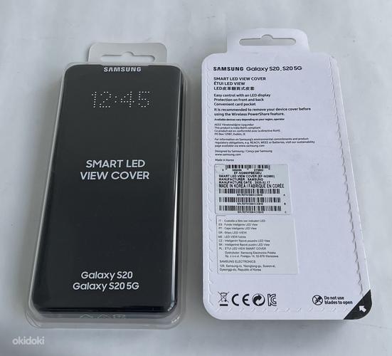 Samsung S20 Smart Clear/Led View Cover , Black/Gray (foto #4)