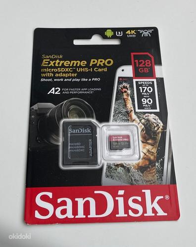 SanDisk microSDXC Card Extreme Pro 128GB 170MB/s (фото #1)