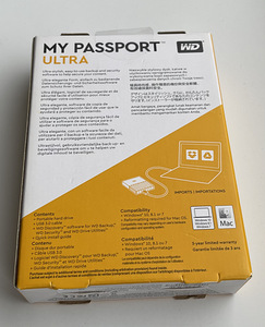 Western Digital WD My Passport Ultra 1TB , Gray (2 foto / 2)
