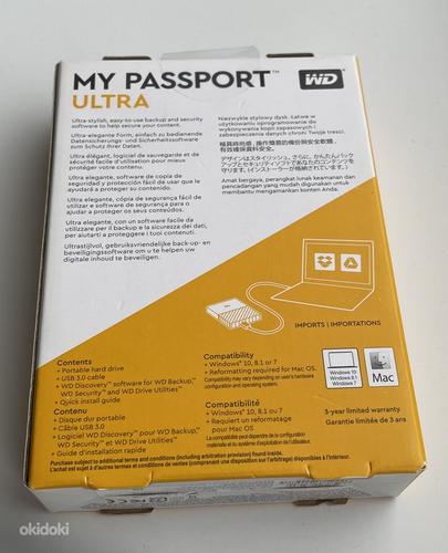 Western Digital My Passport Ultra 1TB/2TB Gray/Gold (фото #2)