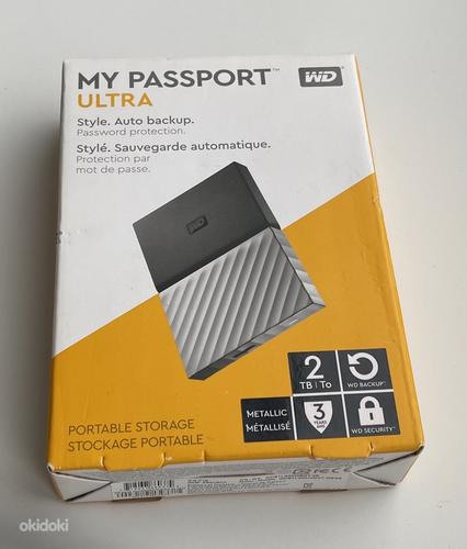 Western Digital My Passport Ultra 1TB/2TB Gray/Gold (фото #3)