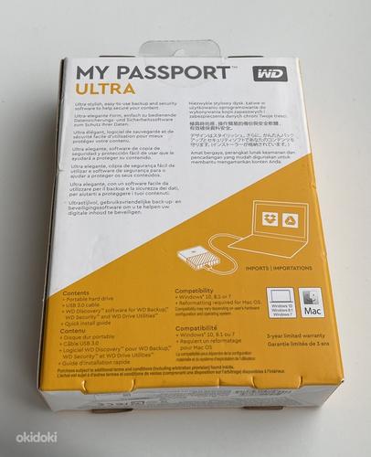 Western Digital My Passport Ultra 1TB/2TB Gray/Gold (фото #4)