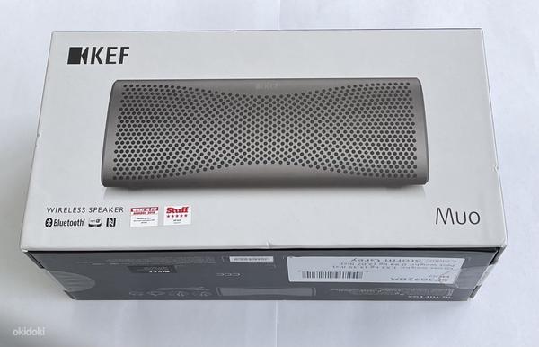 Kef MUO Wireless Speaker , Storm Grey (фото #1)