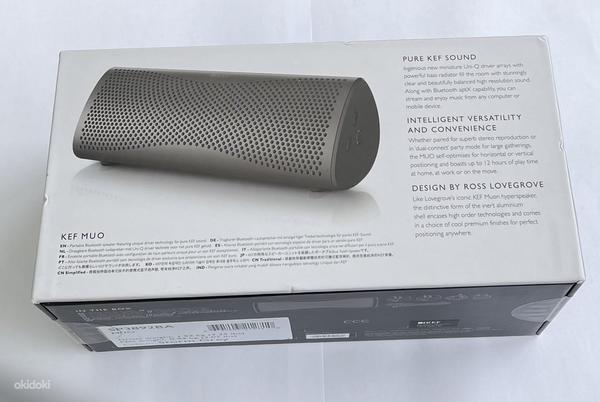Kef MUO Wireless Speaker , Storm Grey (фото #2)