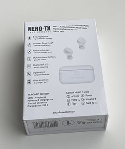 SUPRA NERO-TX True Wireless Black / White (4 foto / 4)