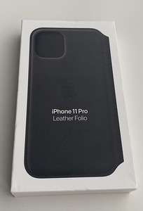 iPhone 11 Pro Leather Folio Black