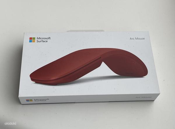 Microsoft Surface Arc Mouse Coral/Burgundy (фото #1)