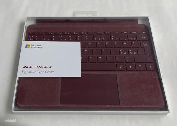 Microsoft Surface Go Alcantara Signature Type Cover keyboard (фото #1)