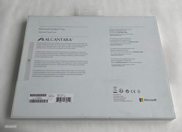 Microsoft Surface Go Alcantara Signature Type Cover keyboard (foto #2)