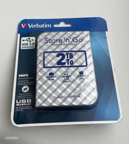 Verbatim Storen Go 2TB 2.5" Black/Silver (фото #2)