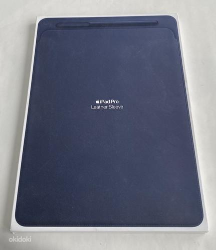Apple iPad Pro 12,9 Leather Sleeve Midnight Blue (фото #1)