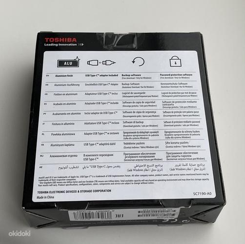 Toshiba Canvio Premium 2TB/3TB/4TB, USB 3.0 Silver/Black (фото #10)