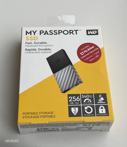 Western Digital MyPassport SSD 256GB/512GB (фото #1)