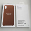iPhone XS Max Leather Case Blue/Red/Brown/Black (foto #2)