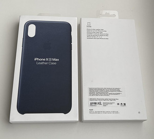 iPhone XS Max Leather Case Blue/Red/Brown/Black (3 foto / 5)