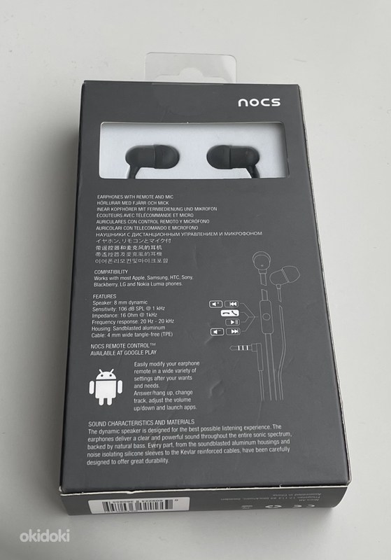Nocs NS400 Aluminum (Universal) , Black (foto #2)