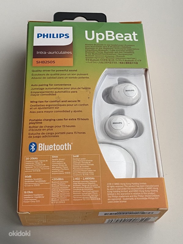 Philips UpBeat True Wireless White (foto #2)