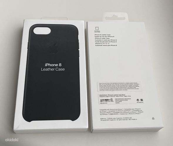 iPhone 8 Leather Case Black/Midnight Blue/Saddle Brown (foto #2)