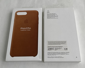 iPhone 8 Plus Leather Case Brown/Blue/Red/Black (2 foto / 6)