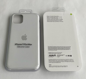 iPhone 11 Pro Max Silicone Case Pink/Blue/White/Red/Black (3 foto / 7)
