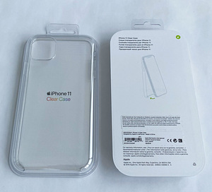 iPhone 11 Silicone Case White / Clear (1 foto / 2)
