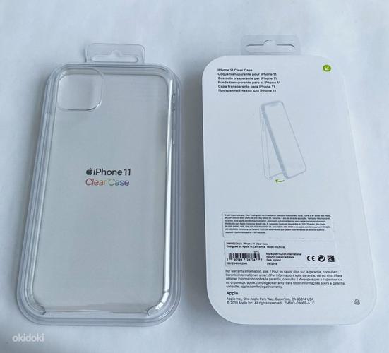 iPhone 11 Silicone Case White/Clear/Black (фото #2)