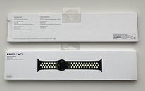 Apple Watch 38mm/42mm Black/Volt Nike Sport Band S/M & M/L