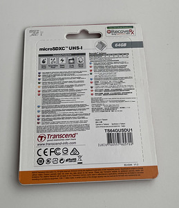 Transcend microSDXC Card microSDXC 64GB Class 10 UHS-I (2 foto / 2)