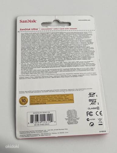 SanDisk Ultra microSDHC 32/64GB 48MB/s Class10 + adapter (фото #4)