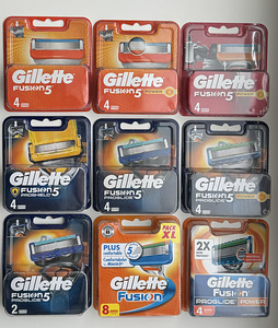 Gillette/Philips Fusion5/Skinguard/Mach3/Venus (4 foto / 10)