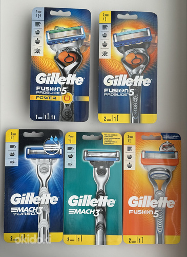 Gillette/Philips Fusion5/Skinguard/Mach3/Venus (foto #6)