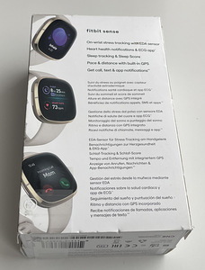 Fitbit Sense Lunar White / Soft Gold (2 foto / 4)